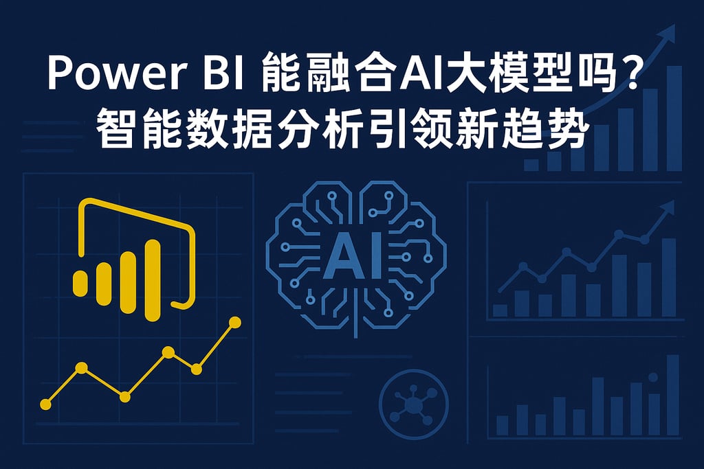 Power BI能融合AI大模型吗？智能数据分析引领新趋势